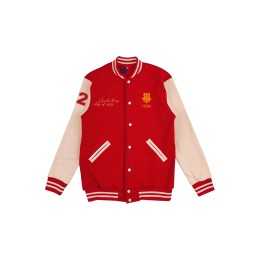 Order Men's Long Sleeve Baseball Jacket Fashion Design Red Contrast Color Graduation Memorial Jacket Snap Button Baseball Center Z564 Order Men's Long Sleeve Baseball Jacket Fashion Design Red Contrast Color Graduation Memorial Jacket Snap Button Baseball Center Z564